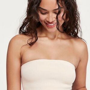 NWOT Free People Intimately Nina Bandeau Bra in Nude